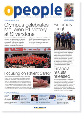 olympus logo newsletter